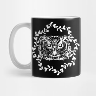 Hoot Owl Boho Wreath Mug